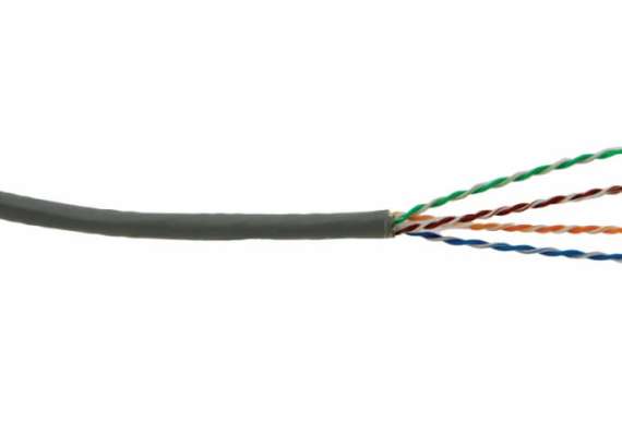 D-Link Cat6A 10G U/UTP 23AWG - 305m/Roll-Grey Colour PVC Solid Cable